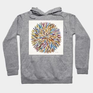 70s Water Color bursts Hoodie